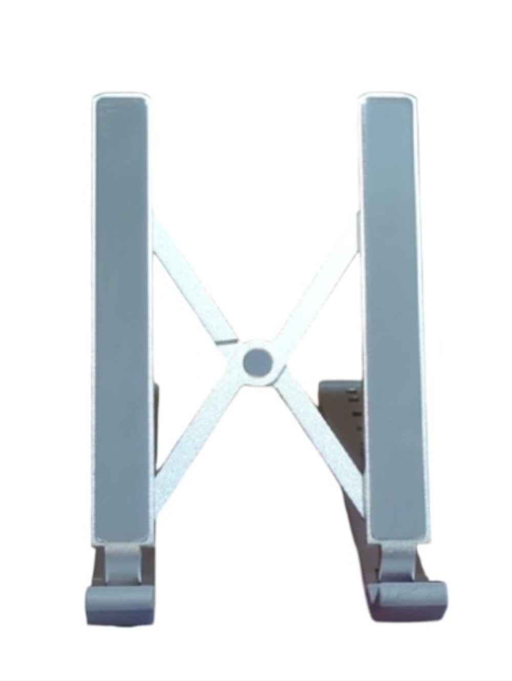 Adjustable Foldable Aluminum Laptop Stand – White/Silver New in the box